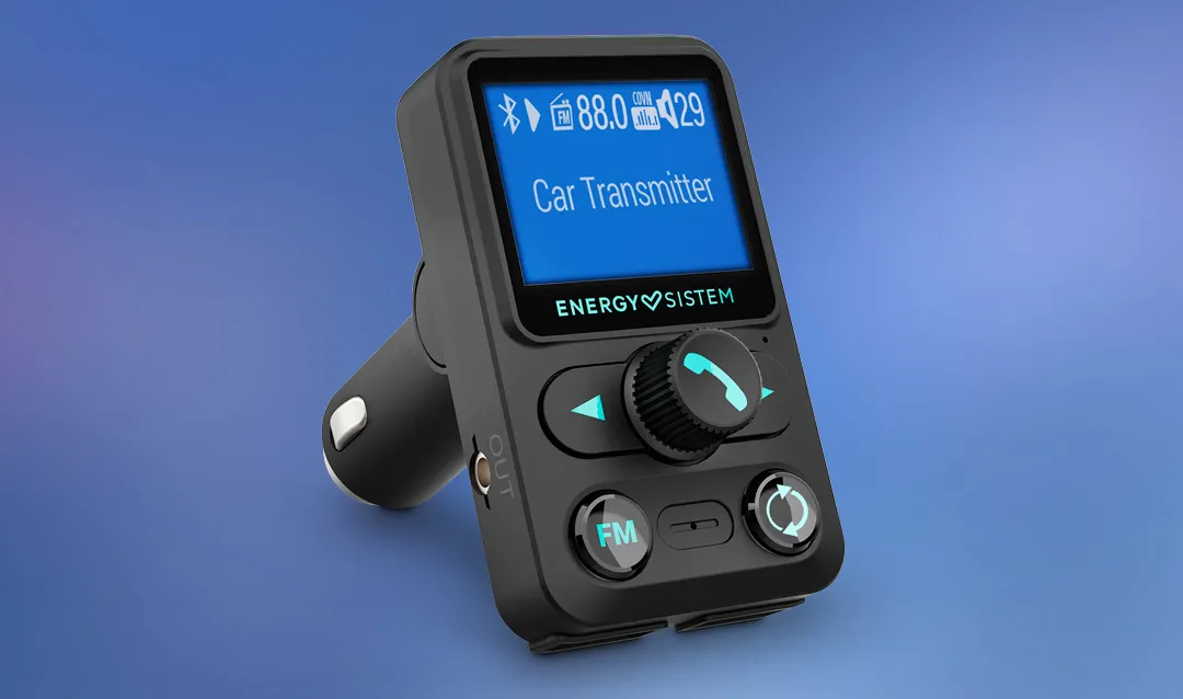 Transmetteur FM Bluetooth Voiture, Recherche Auto de fréquence
