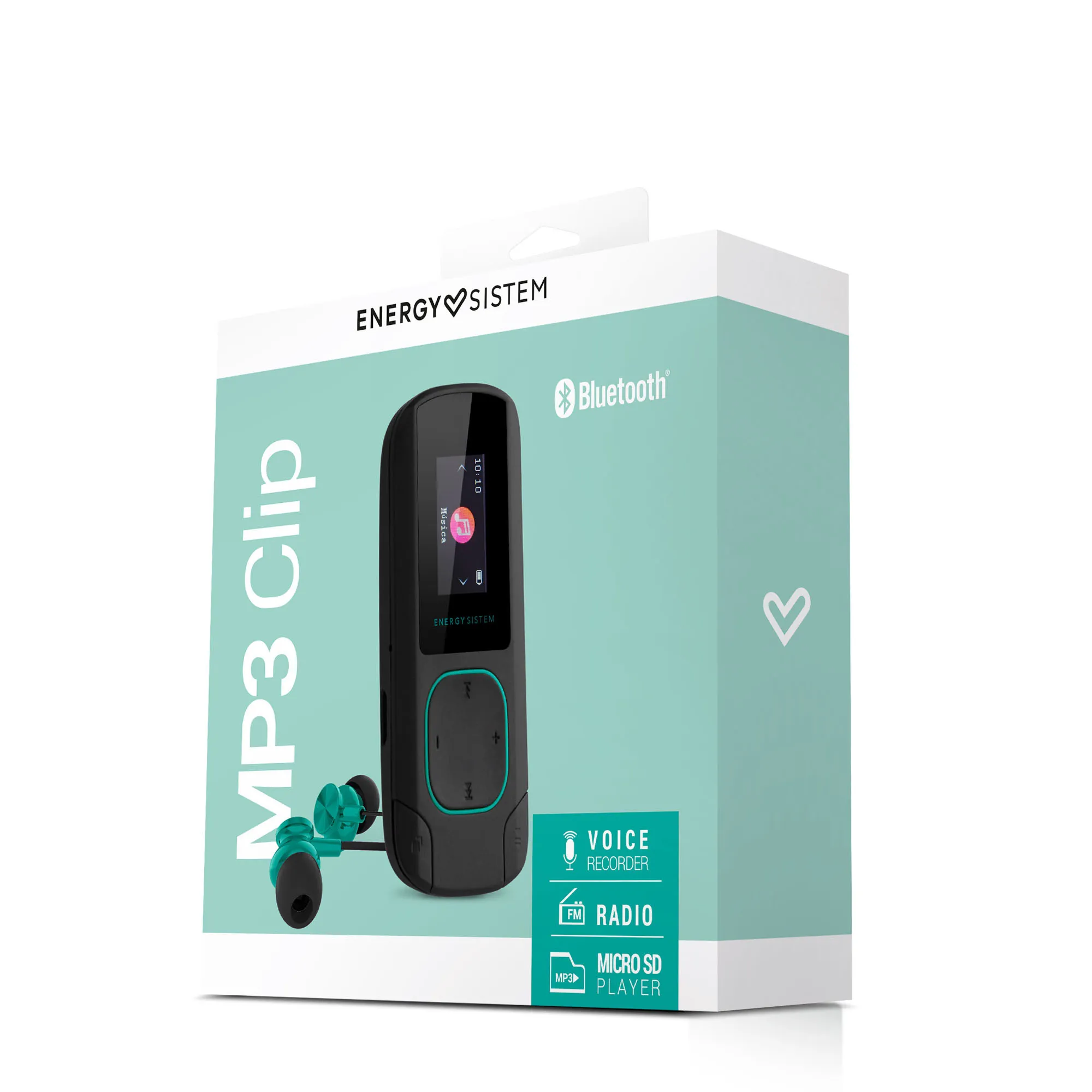 MP3 Clip Bluetooth Mint 4