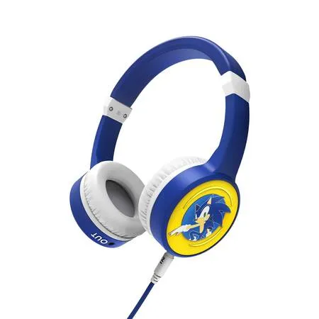 Lol&Roll Sonic Kids Headphones Blue