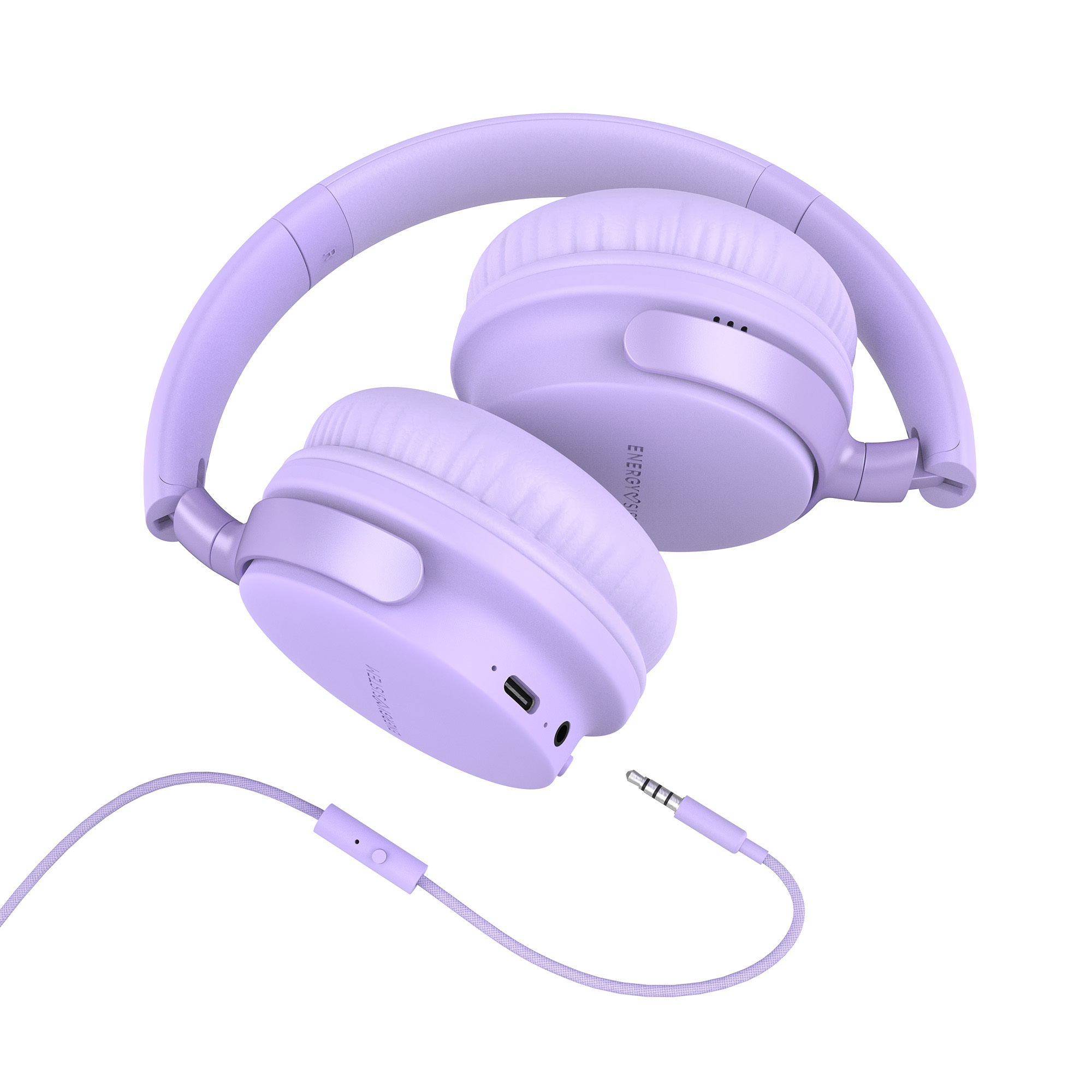 Wireless Headphones Bluetooth Style 3 Lavender