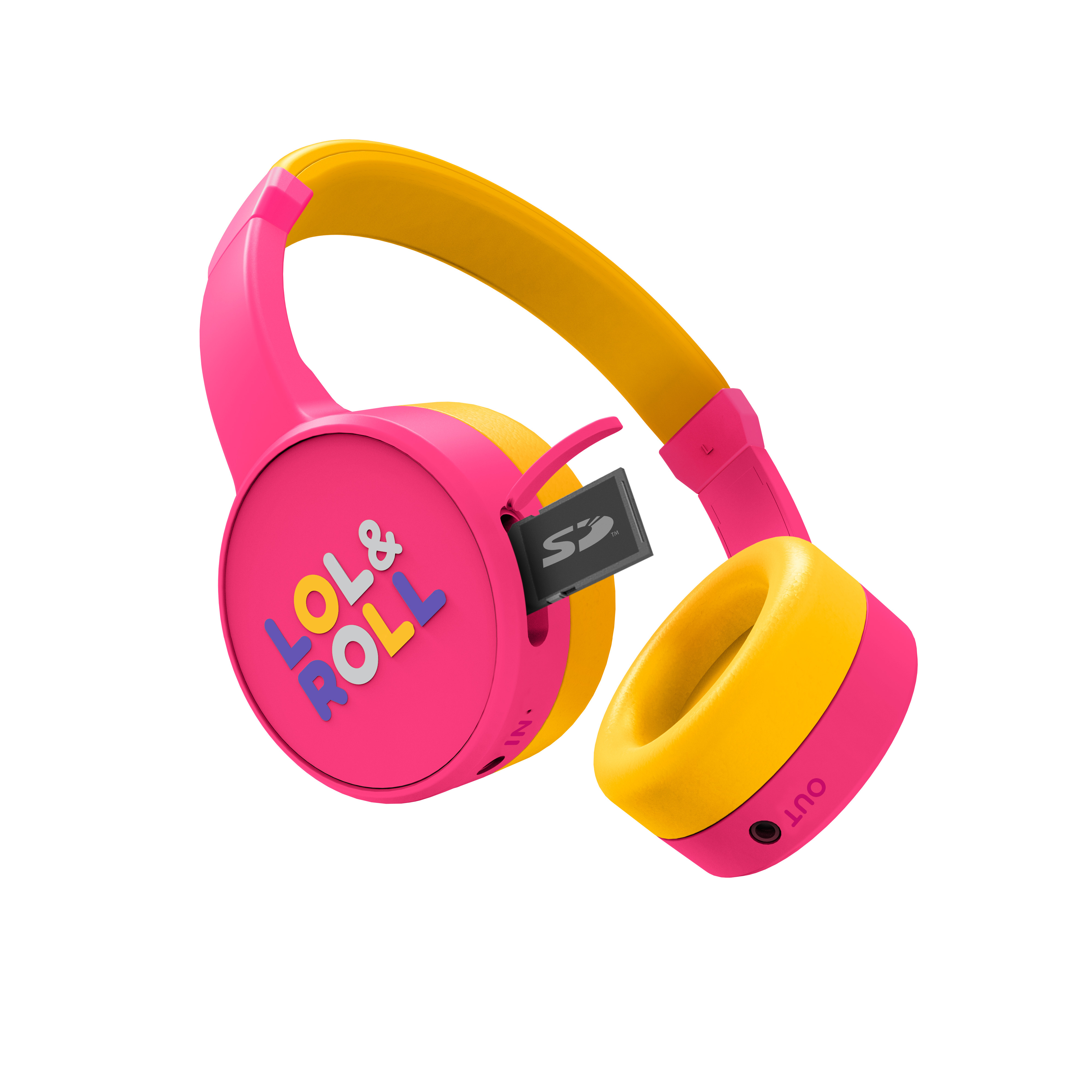 Bluetooth Kids Auriculares inalámbricos para niños 93dB Volumen limitado  Auriculares inalámbricos para niños (rosa)