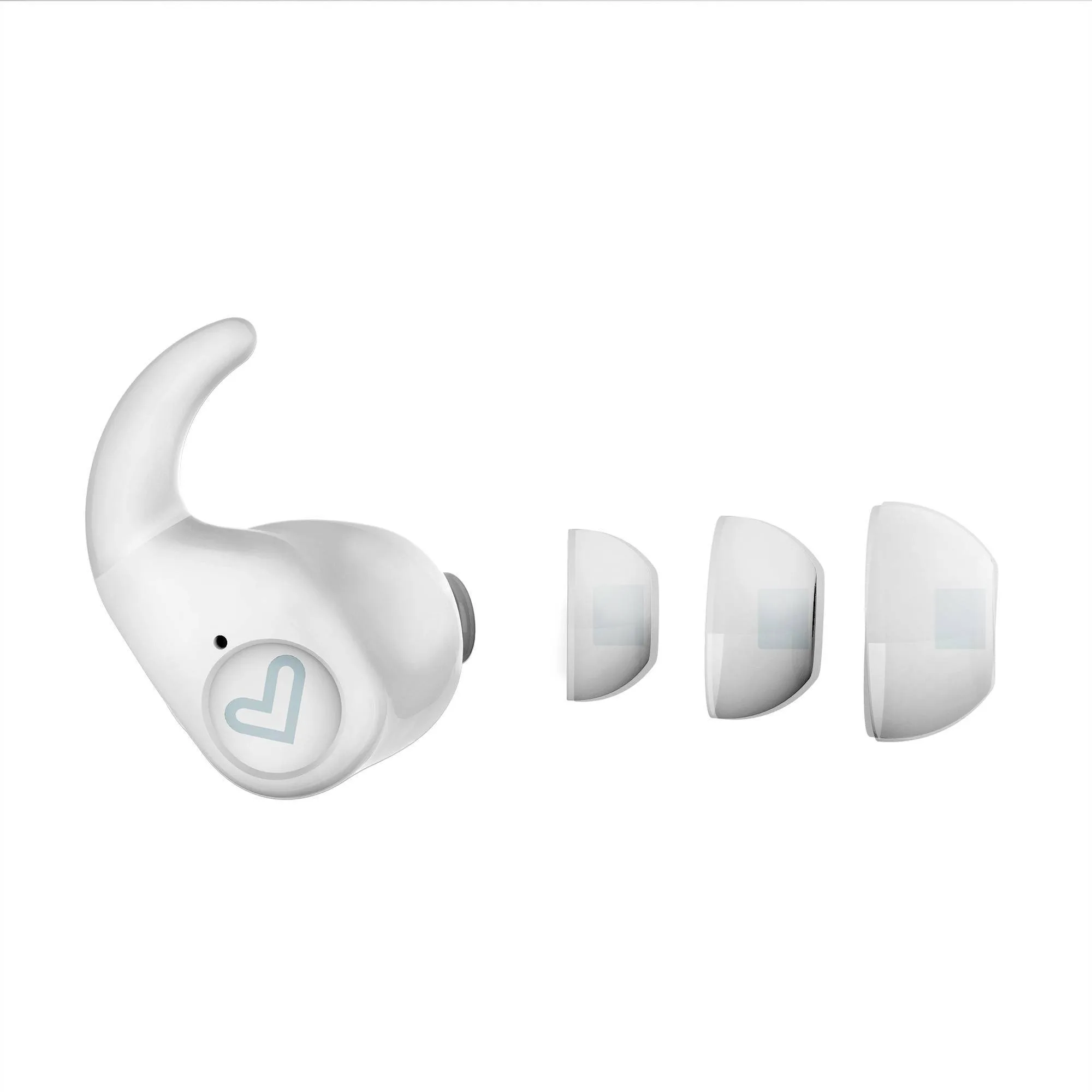 Secure-Fit+ system and ear tips in different sizes