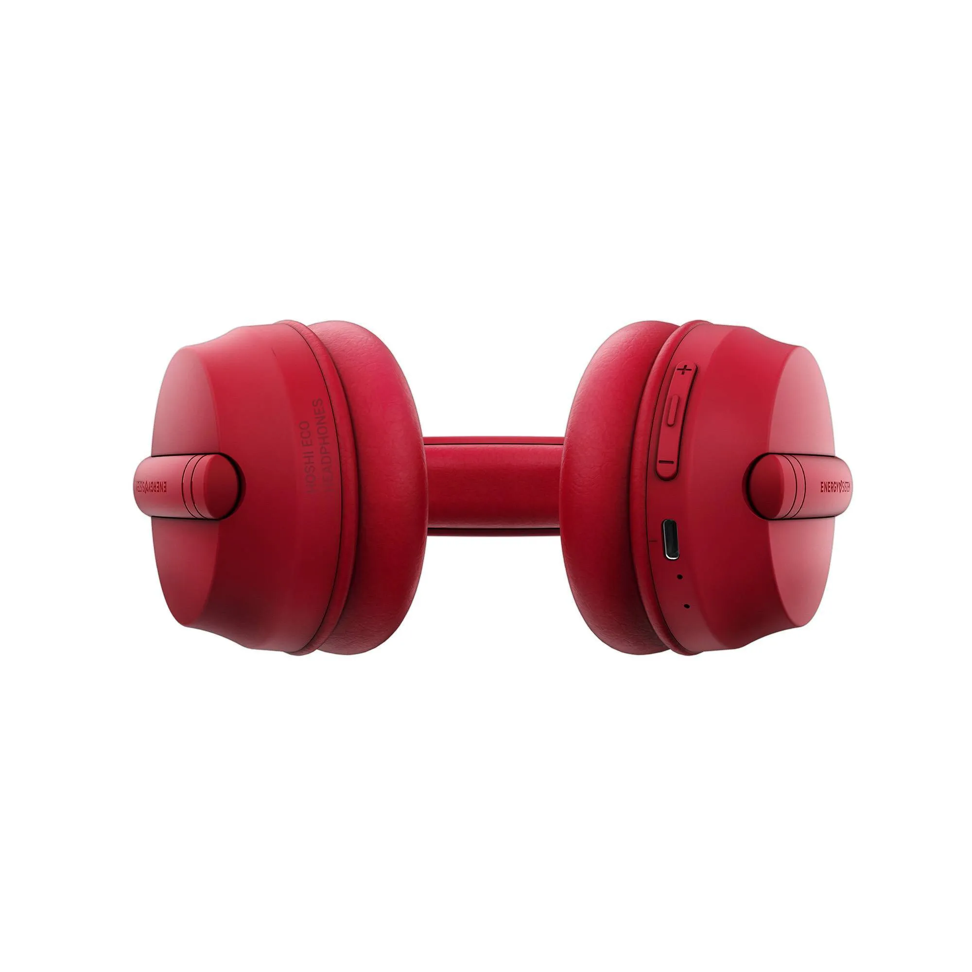 Energy Sistem - Hoshi Eco Auriculares Inalámbrico Diadema Llamadas/Música  USB Tipo C Bluetooth Rojo