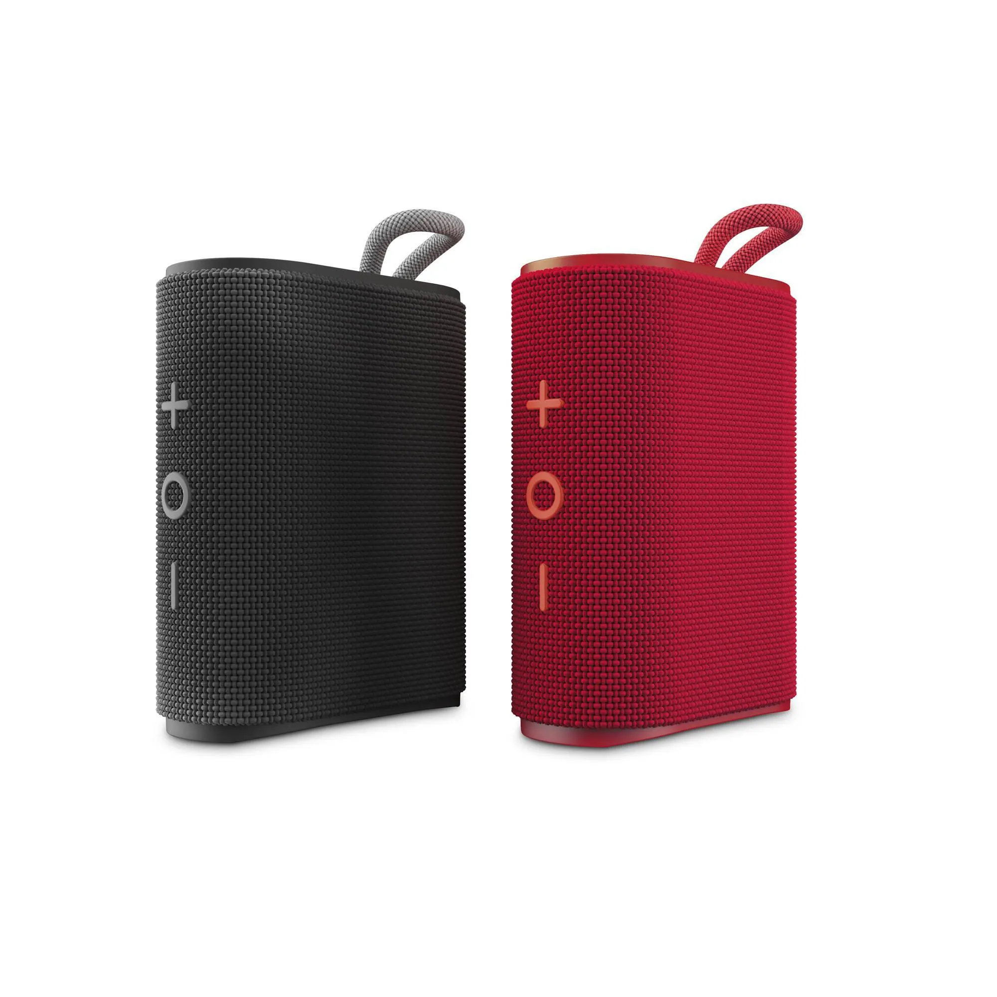 The StreetPlay speaker is available in two colours: red and black