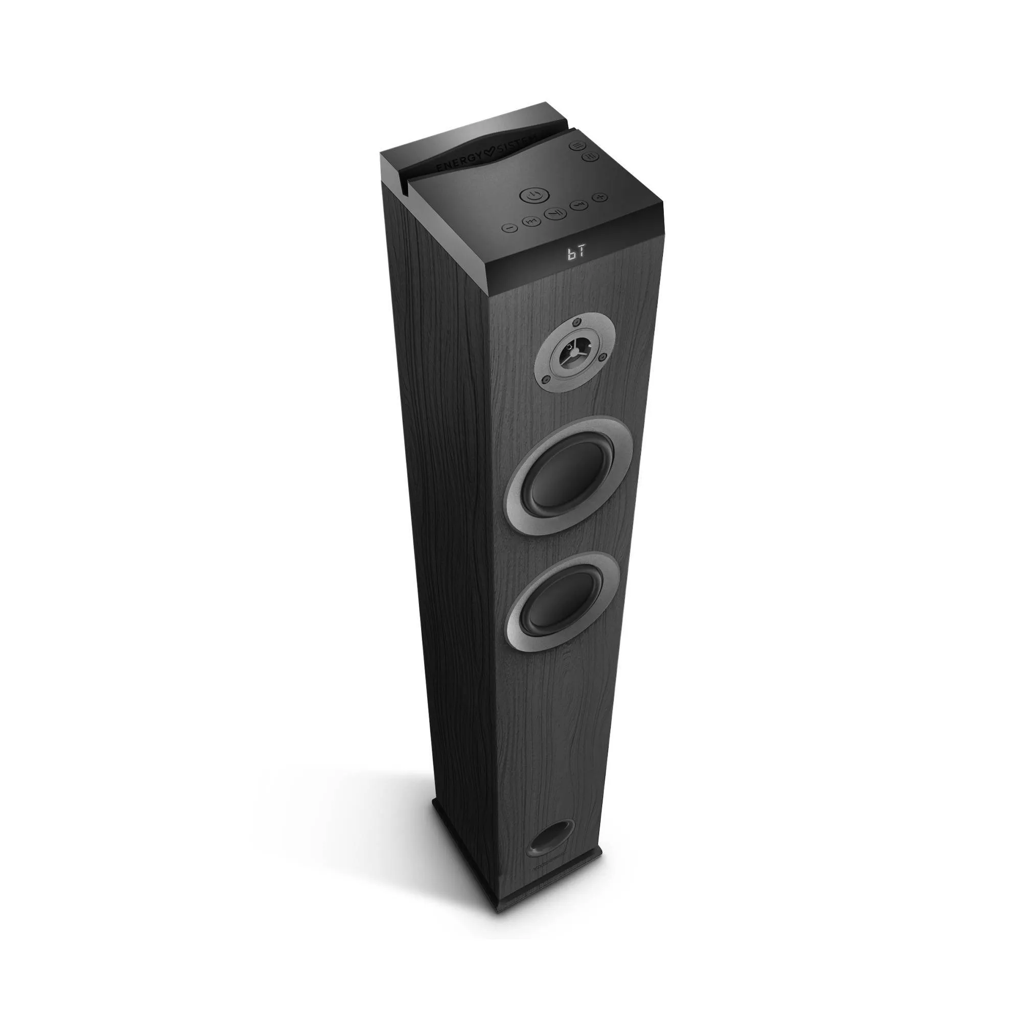  A Tower 5 MAX é uma torre de som com tecnologia Bluetooth 5.3 e True Wireless Stereo.